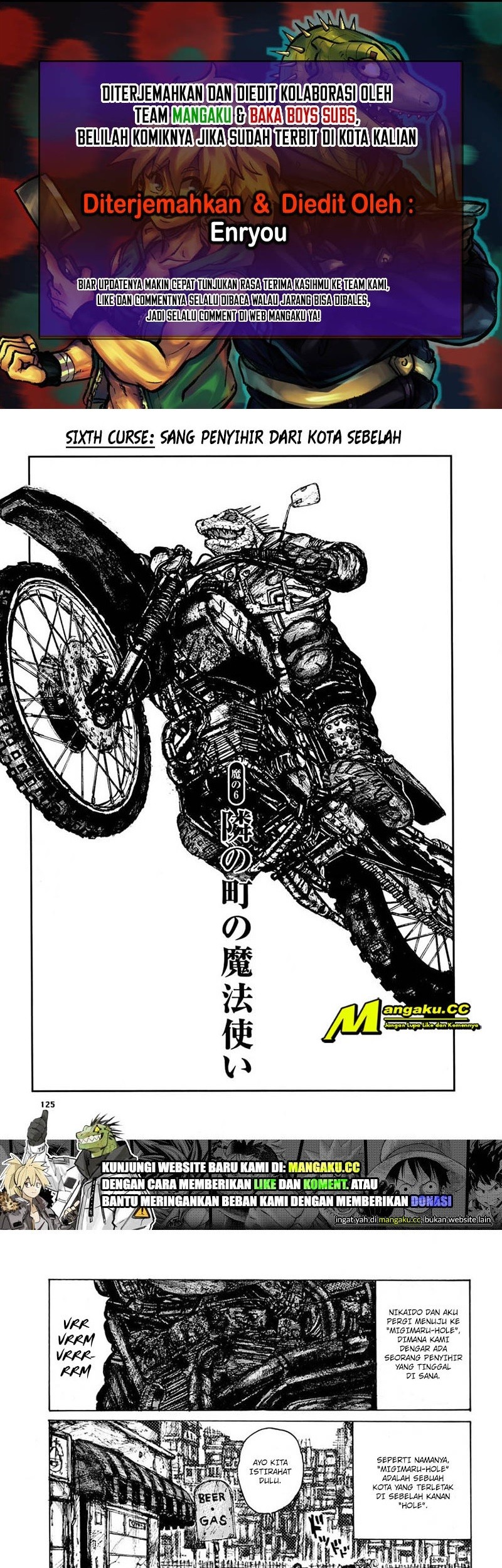 Baca Komik Dorohedoro Chapter 06 Gambar 1