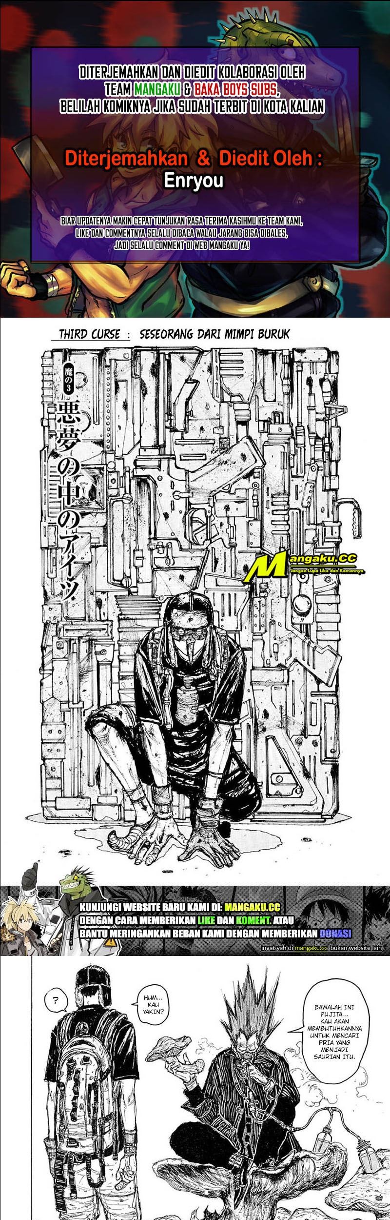 Baca Komik Dorohedoro Chapter 03 Gambar 1