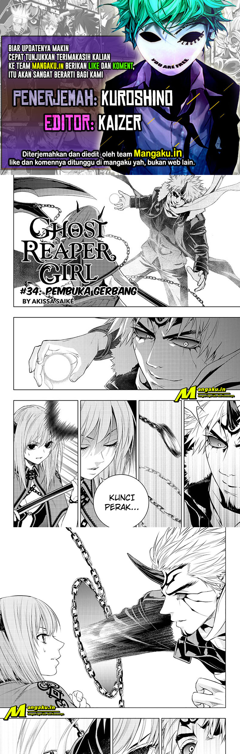 Baca Komik Ghost Girl Chapter 34 Gambar 1