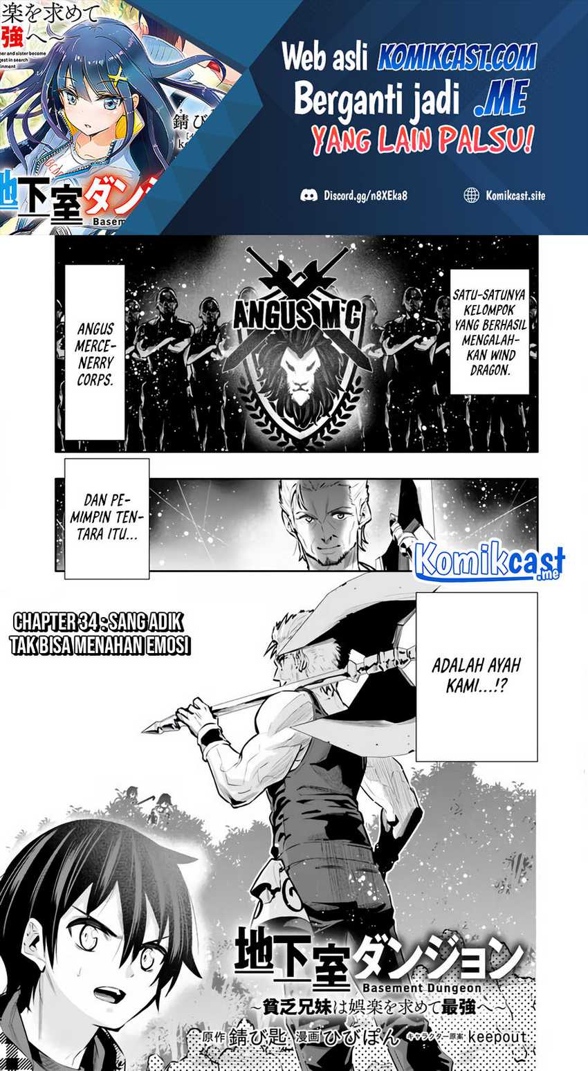 Baca Manga Chikashitsu Dungeon: Binbou Kyoudai wa Goraku o Motomete Saikyou e Chapter 34 Gambar 2