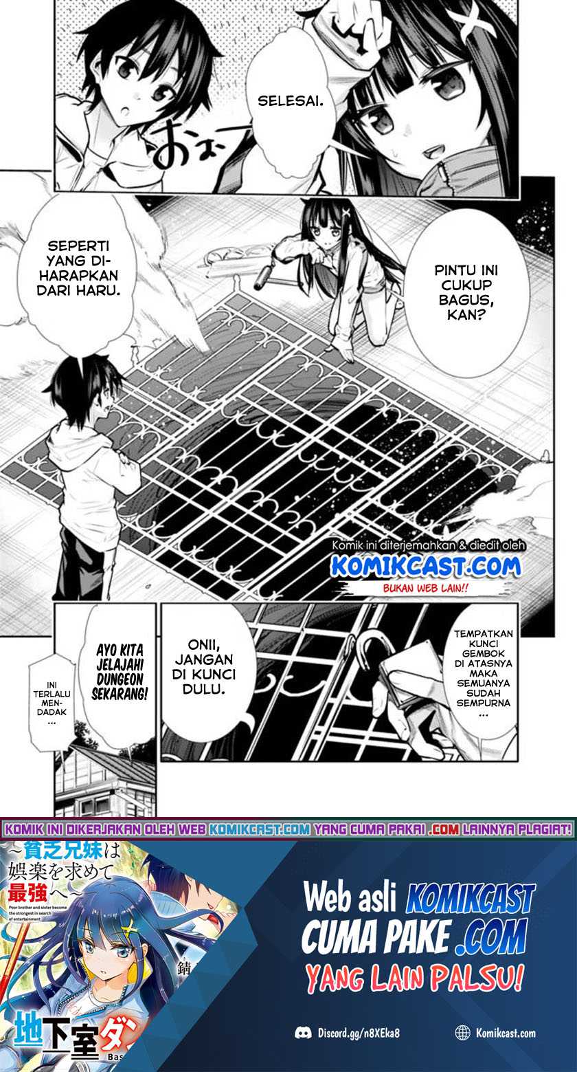 Baca Manga Chikashitsu Dungeon: Binbou Kyoudai wa Goraku o Motomete Saikyou e Chapter 05 Gambar 2
