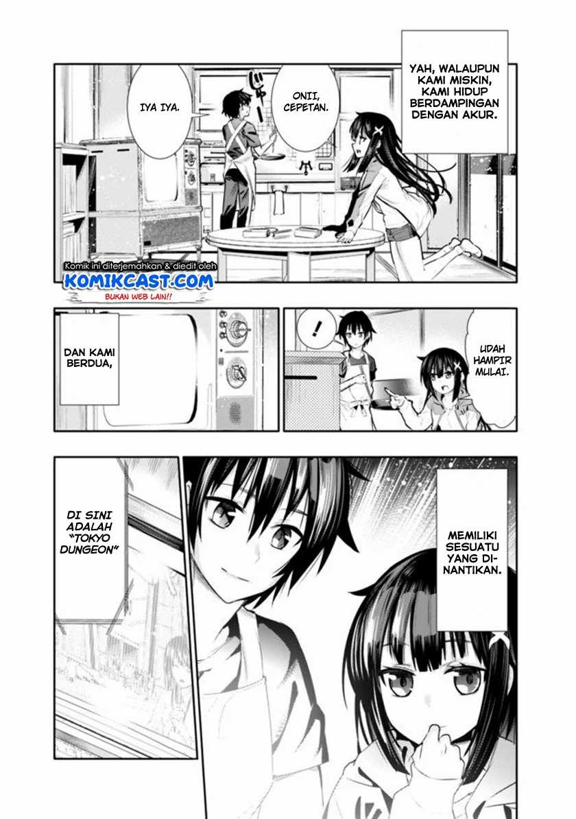 Chikashitsu Dungeon: Binbou Kyoudai wa Goraku o Motomete Saikyou e Chapter 01 Gambar 11