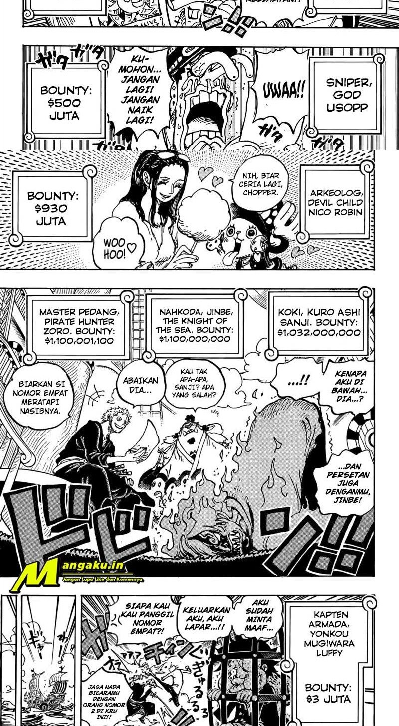 One Piece Chapter 1058 Gambar 3