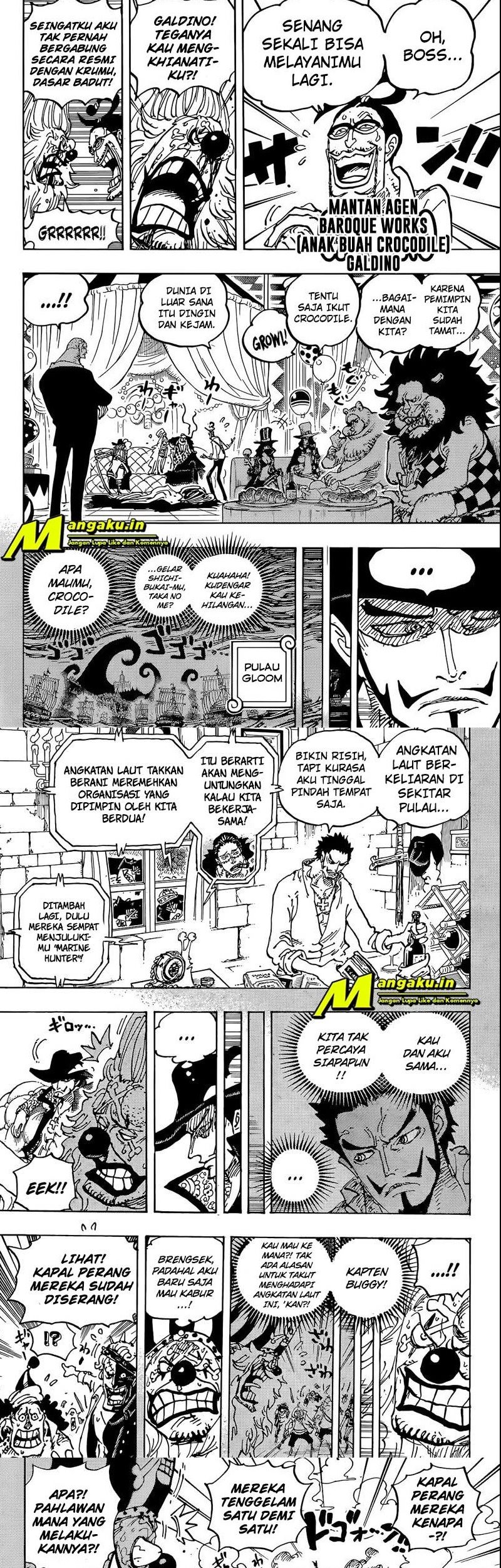 One Piece Chapter 1058 Gambar 5