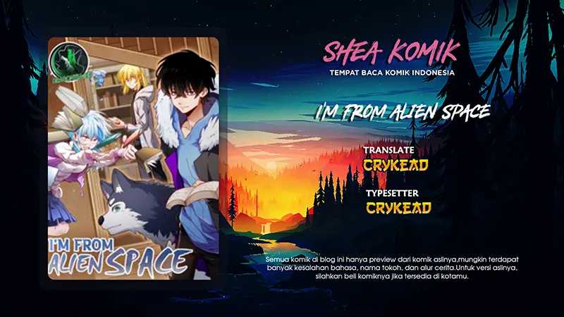 Baca Komik I’m From Alien Space Chapter 00.1 Gambar 1