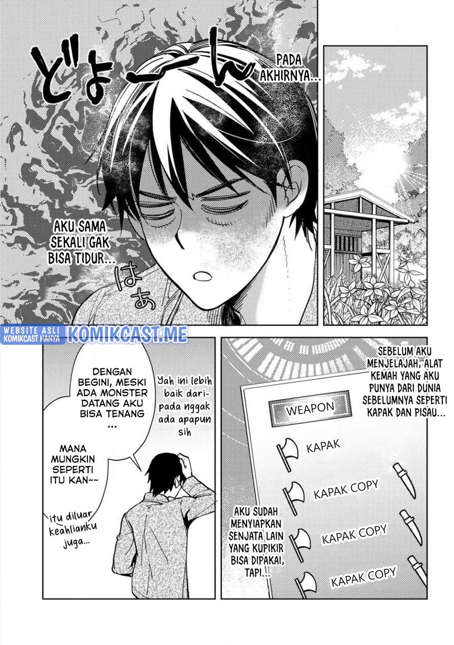 Ossan no Rimeiku Bouken Nikki ~ Autocamp kara Hajimaru Isekai Mankitsu Raifu Chapter 02 Gambar 20