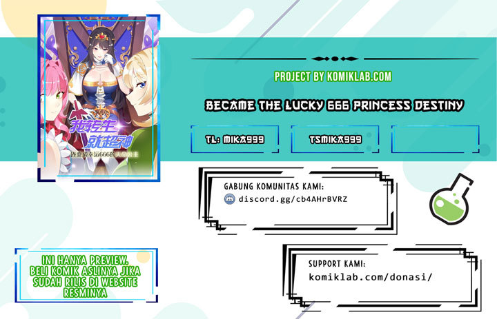 Baca Komik Became The Lucky 666 Princess Destiny Chapter 09 Gambar 1