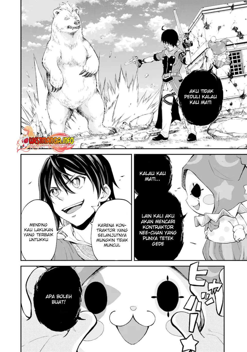Saisoku Musou No B-kyuu Mahou Tsukai: Ippatsu Utareru Mae Ni Senpatsu Uchikaesu! Chapter 23.1 Gambar 16