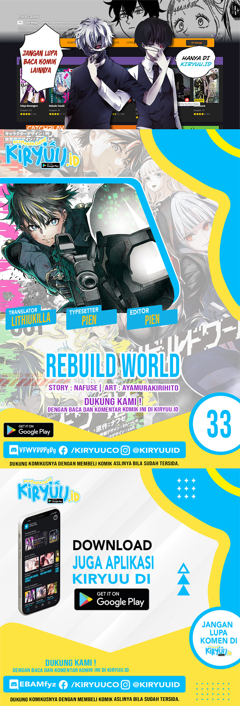 Komik Rebuild World Chapter 33 gambar nomor 1