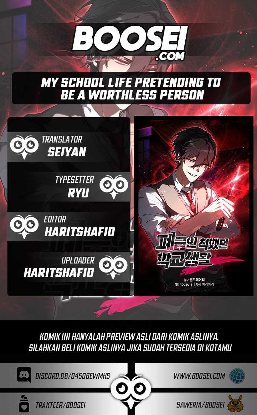 Baca Komik My School Life Pretending to Be a Worthless Person Chapter 15 Gambar 1