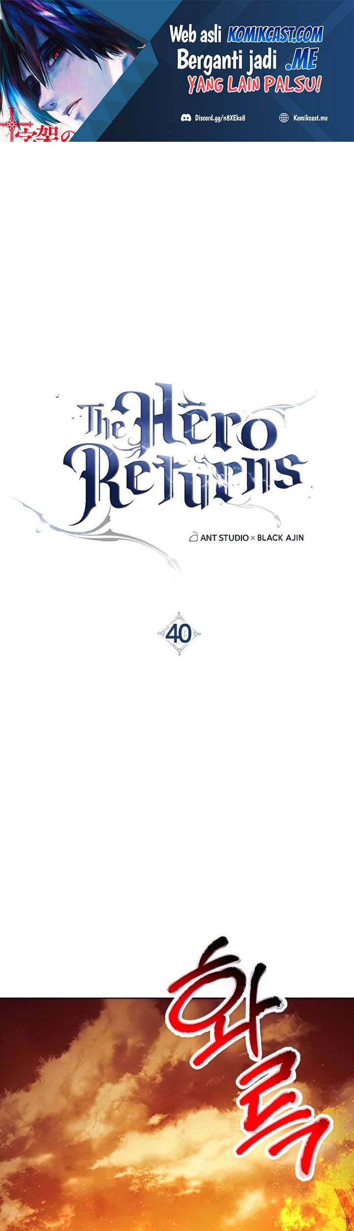 Baca Manhwa The Hero Returns Chapter 40 Gambar 2