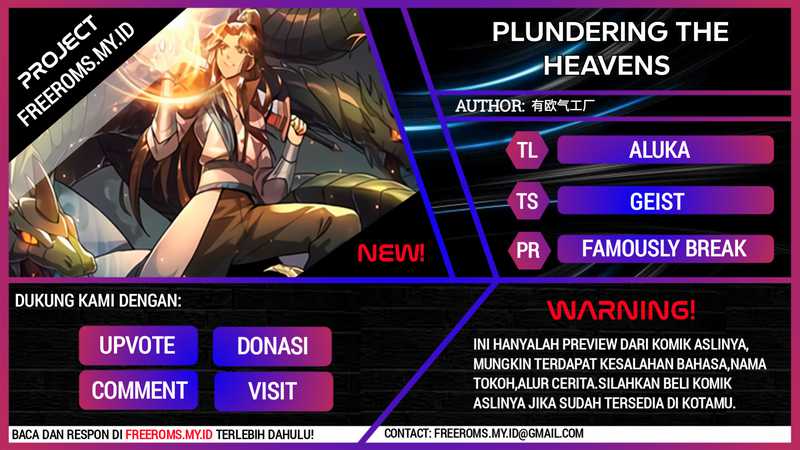 Baca Komik Plundering The Heavens Chapter 07 Gambar 1