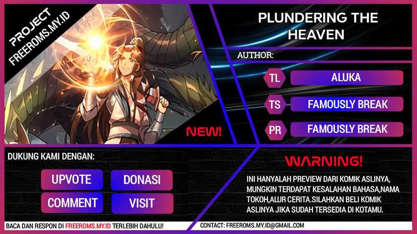 Baca Komik Plundering The Heavens Chapter 02 Gambar 1