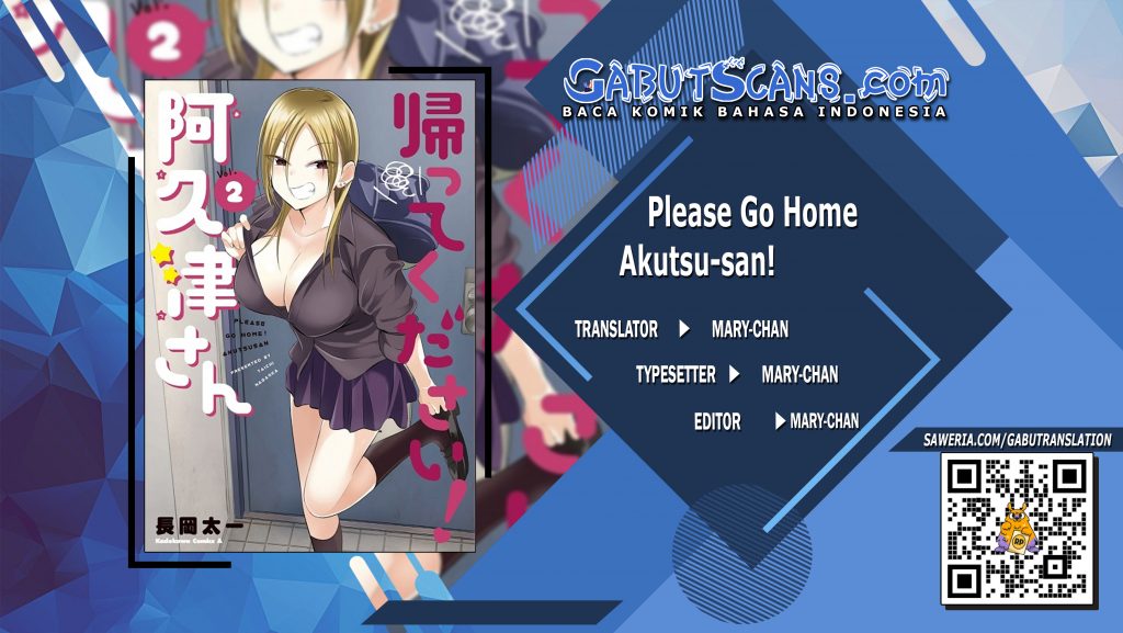 Baca Komik Please Go Home, Akutsu-san! Chapter 117 Gambar 1