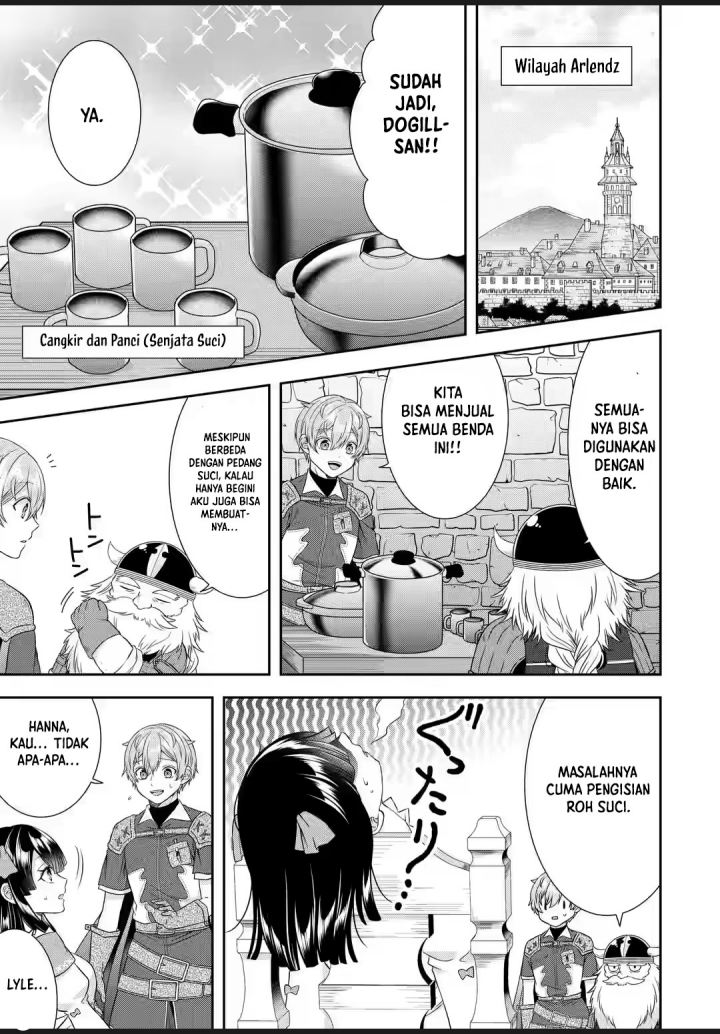 Tensei Ryoushu no Yuuryou Kaitaku: Zensei no Kioku o Ikashite White ni Tsutometara, Yuunou na Jinzai ga Atsumari Sugimashita Chapter 23.1 Gambar 10