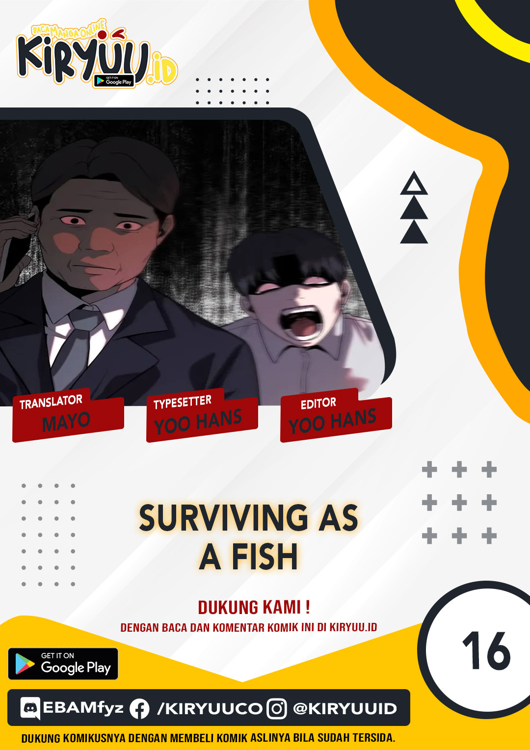 Baca Komik Surviving as a Fish Chapter 16 Gambar 1
