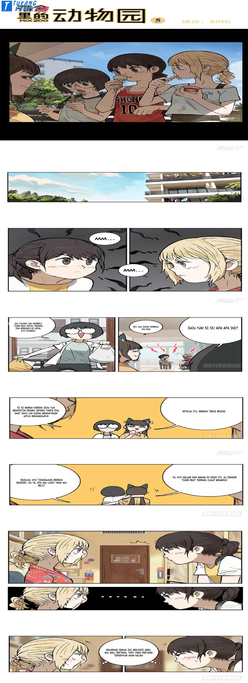 Baca Komik Zoo in the Dorm Chapter 05 Gambar 1