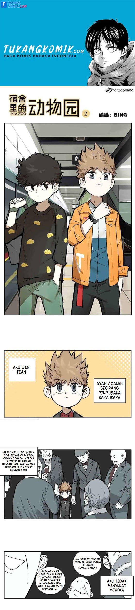 Baca Komik Zoo in the Dorm Chapter 02 Gambar 1