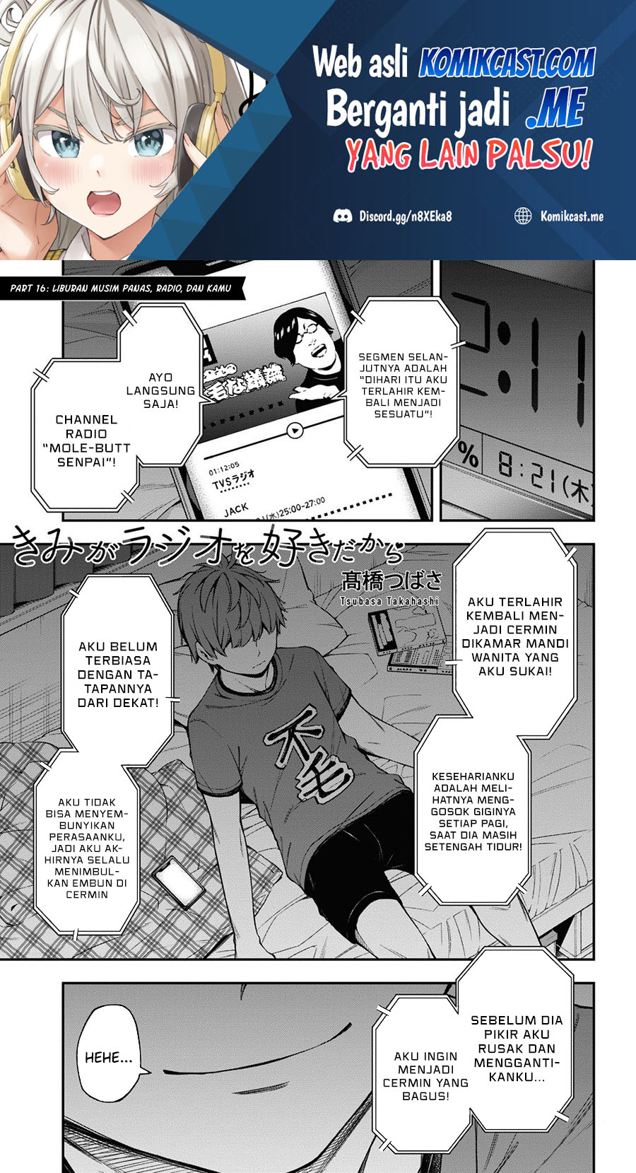 Baca Manga Kimi ga Radio wo Suki dakara Chapter 16 Gambar 2