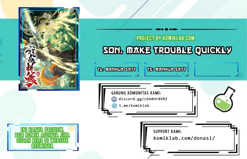Baca Komik Son, Make Trouble Quickly Chapter 12 Gambar 1