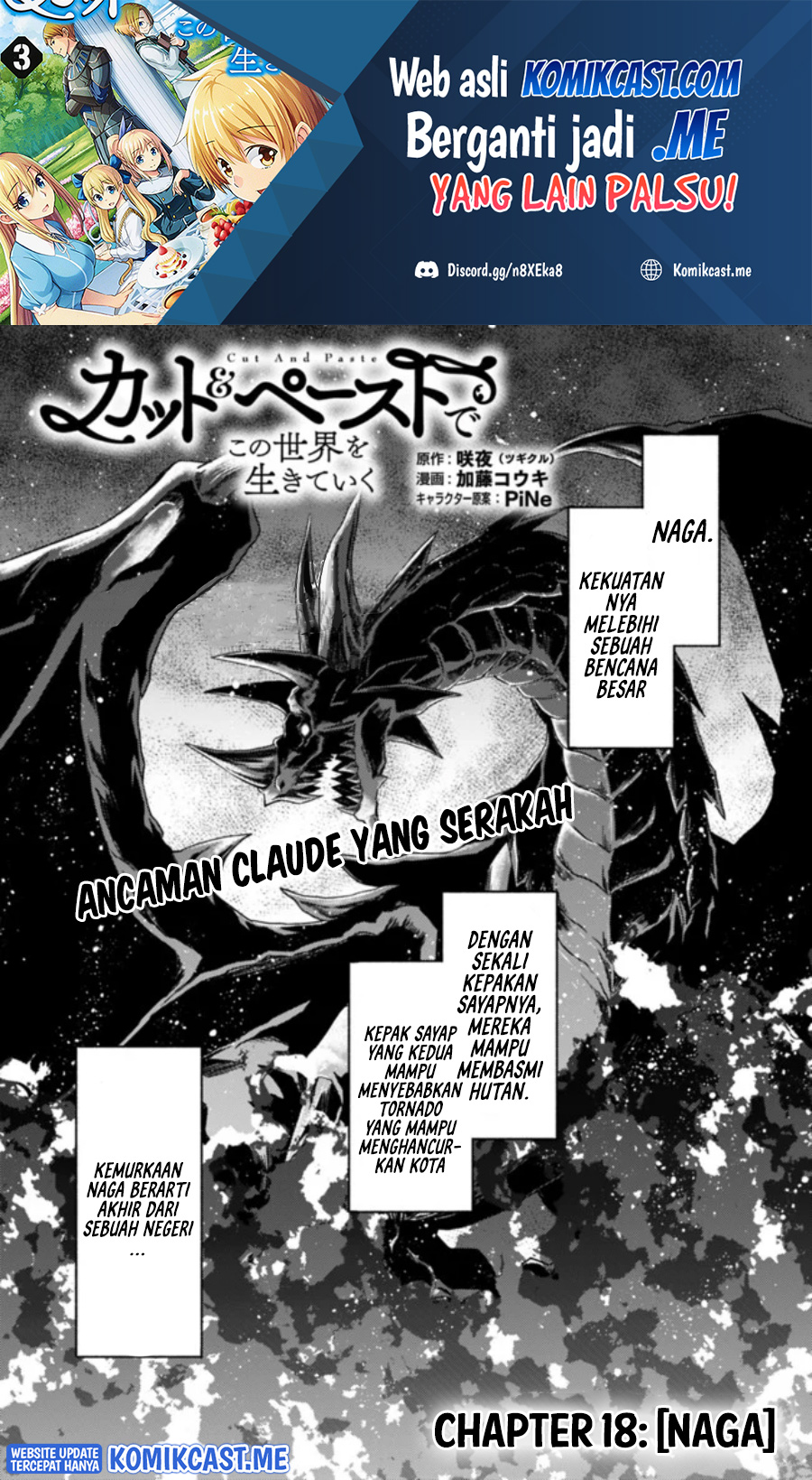 Baca Manga Living In This World With Cut & Paste Chapter 18 Gambar 2