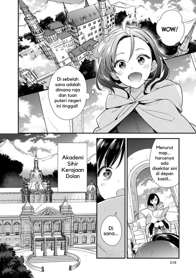 Mahousekai no Uketsukejou ni Naritai desu! Chapter 00.1 Gambar 16