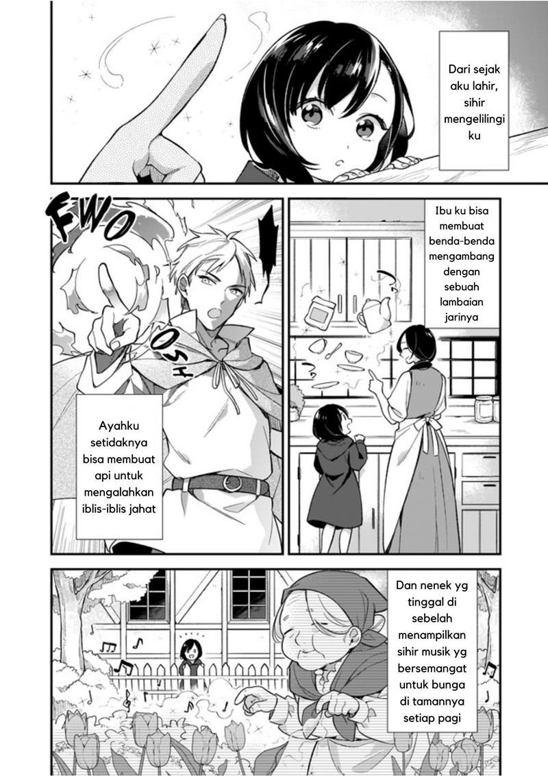 Mahousekai no Uketsukejou ni Naritai desu! Chapter 00.1 Gambar 4