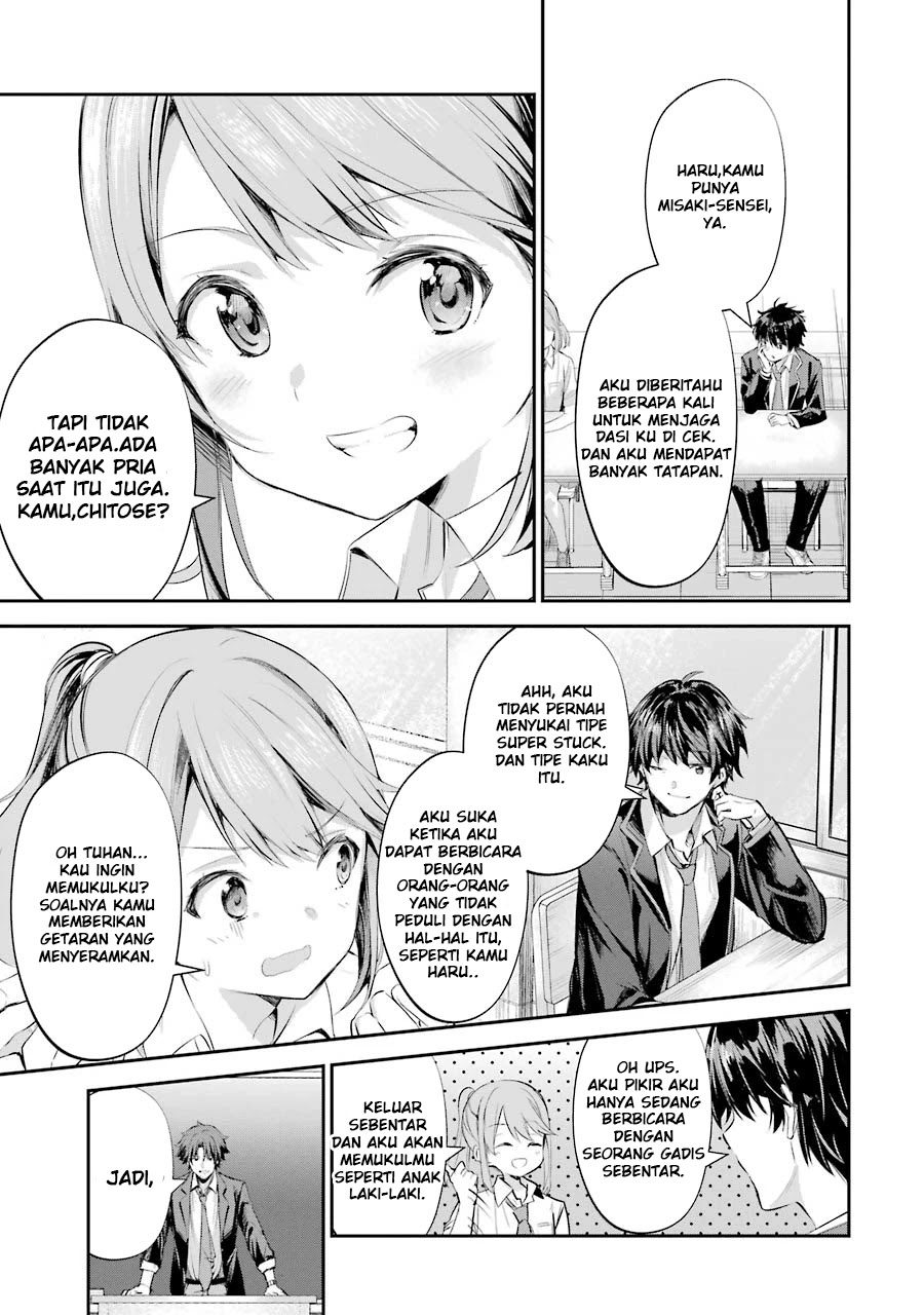 Baca Manga Chitose-kun is Inside a Ramune Bottle Chapter 01.2 Gambar 2