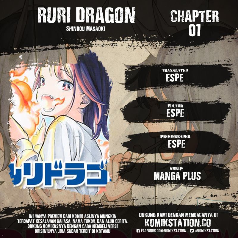 Baca Komik Ruri Dragon Chapter 01 Gambar 1