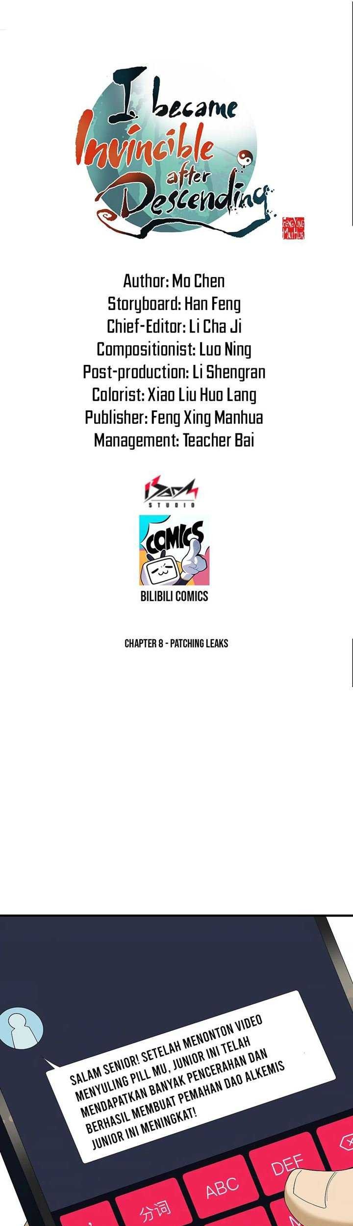 Baca Manhua I Became Invincible After Descending Chapter 08 Gambar 2