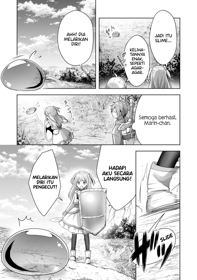Uketsukejo ni Kokuhaku Shitakute Girudo ni Kayoitsumetara Eiyu ni Natteta Chapter 11 Gambar 22