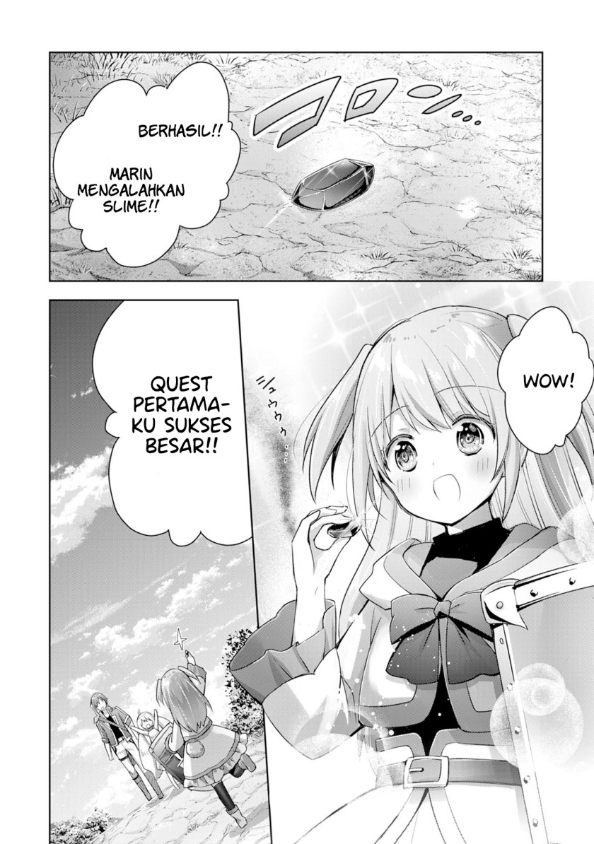 Uketsukejo ni Kokuhaku Shitakute Girudo ni Kayoitsumetara Eiyu ni Natteta Chapter 11 Gambar 25