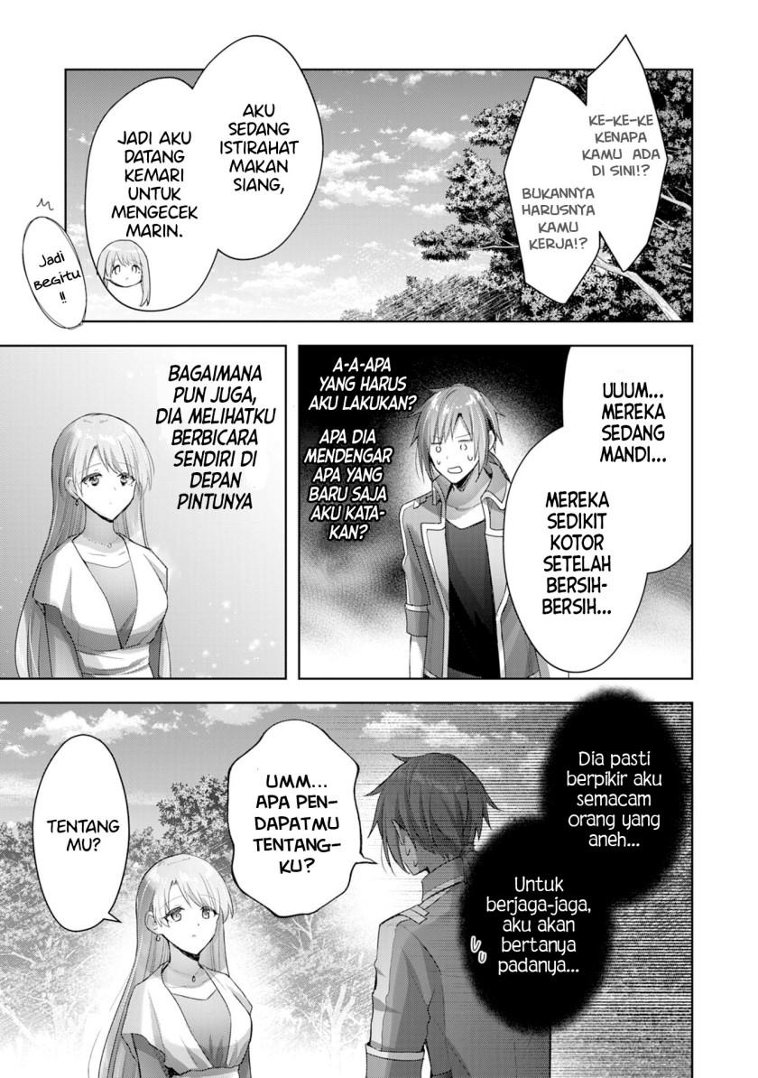 Uketsukejo ni Kokuhaku Shitakute Girudo ni Kayoitsumetara Eiyu ni Natteta Chapter 11 Gambar 8