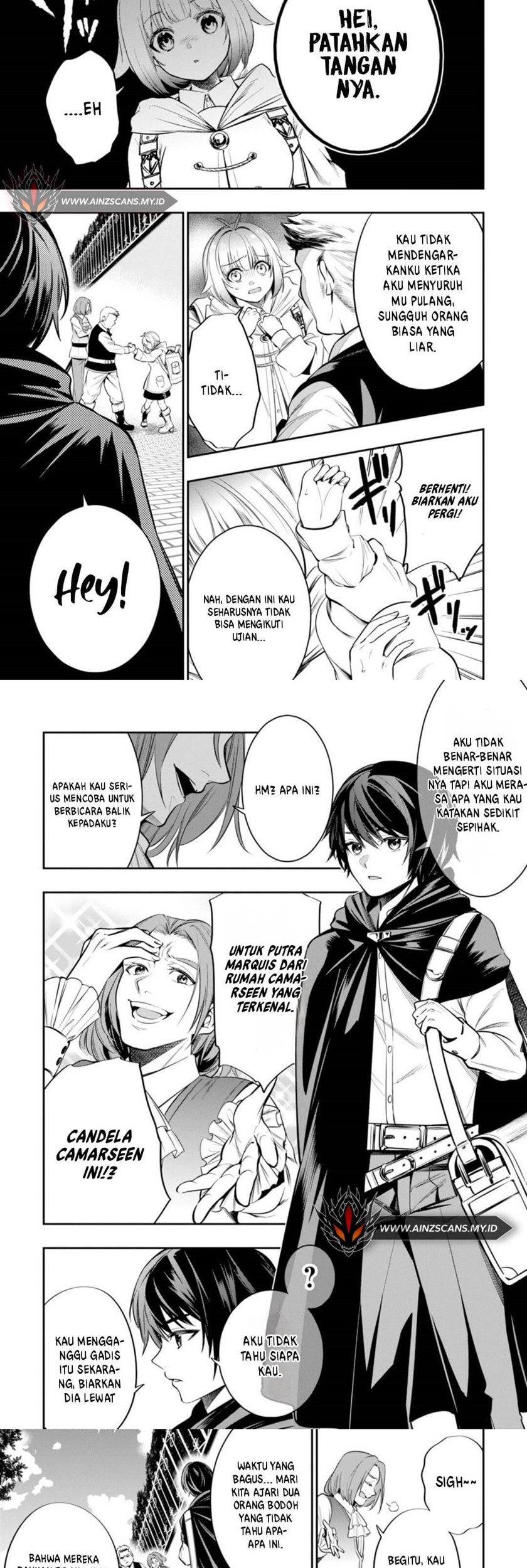 Oukoku no Saishuu Heiki, Rettousei to shite Kishi Gakuin e Chapter 01.3 Gambar 3