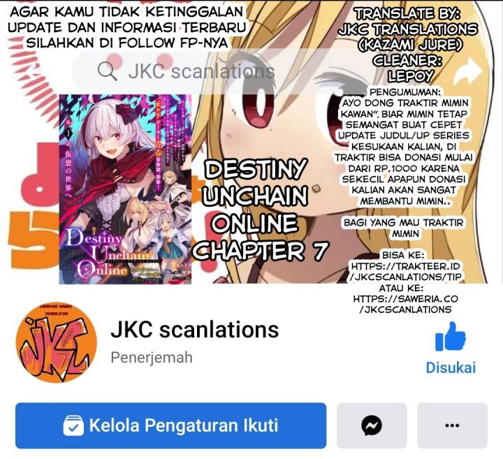Destiny Unchain Online Chapter 07 Gambar 21