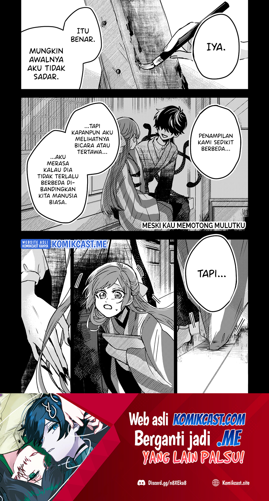 Baca Manga Kuchi ga Saketemo Kimi ni wa Chapter 42 Gambar 2