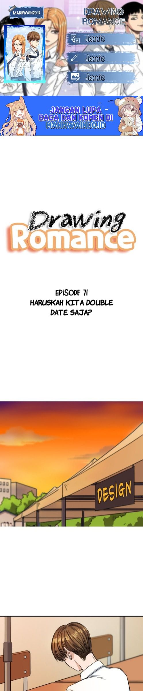 Komik Drawing Romance Chapter 71 gambar nomor 1