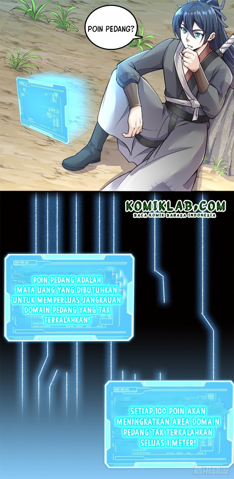 With a Sword Domain, I Can Become the Sword Saint Chapter 02 Gambar 26