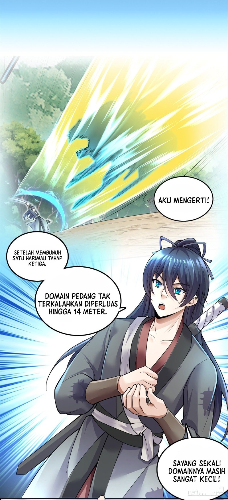 With a Sword Domain, I Can Become the Sword Saint Chapter 02 Gambar 27
