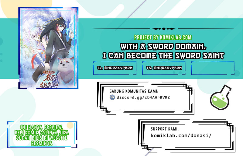 Baca Komik With a Sword Domain, I Can Become the Sword Saint Chapter 01 Gambar 1