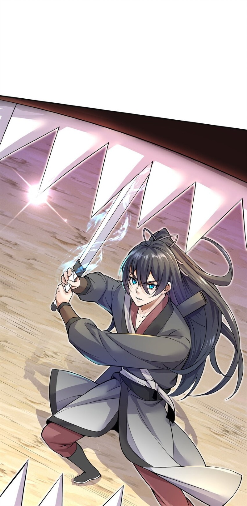With a Sword Domain, I Can Become the Sword Saint Chapter 01 Gambar 22