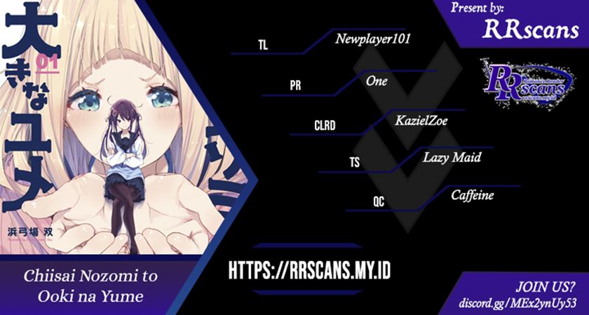 Baca Komik Chiisai Nozomi to Ooki na Yume Chapter 01 Gambar 1