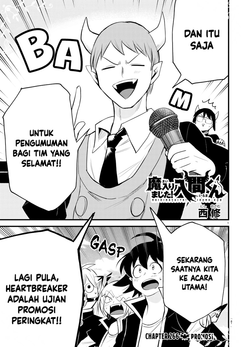 Baca Manga Mairimashita! Iruma-kun Chapter 266 Gambar 2