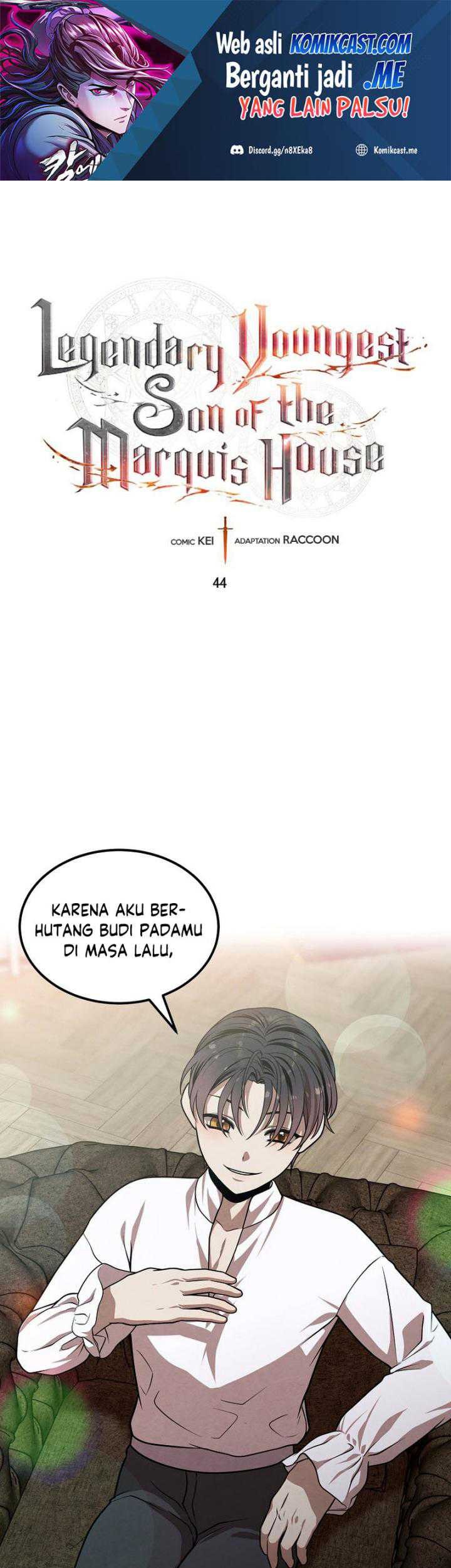 Baca Manhwa Legendary Youngest Son of the Marquis House Chapter 44 Gambar 2