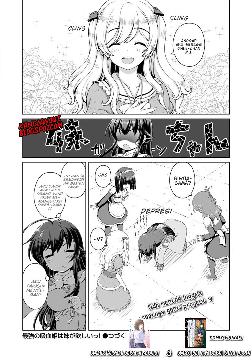 Saikyou no Kyuuketsuhime wa Imouto ga Hoshii!! Chapter 08 Gambar 23