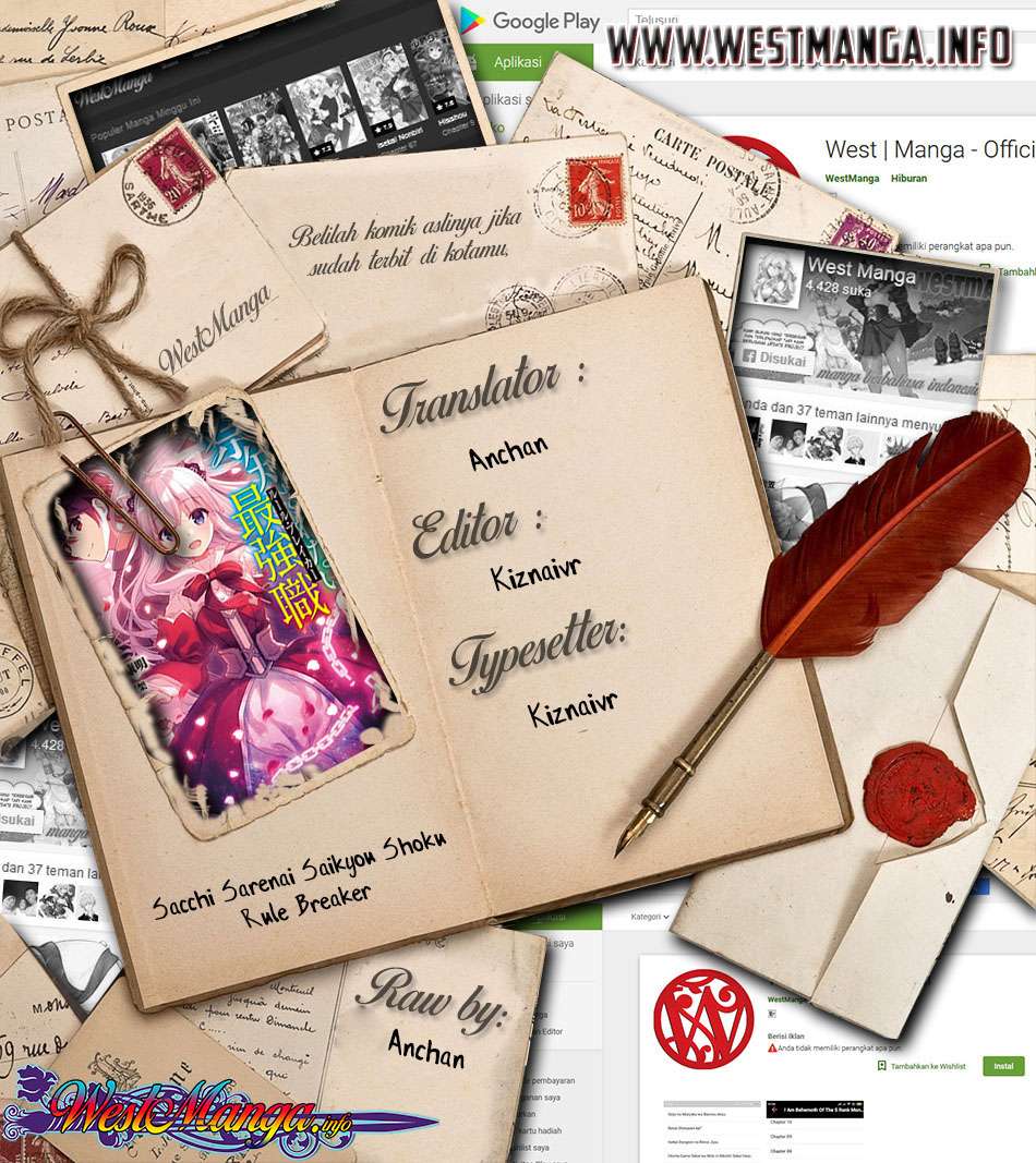 Komik Sacchi Sarenai Saikyou Shoku Rule Breaker Chapter 03 gambar nomor 1