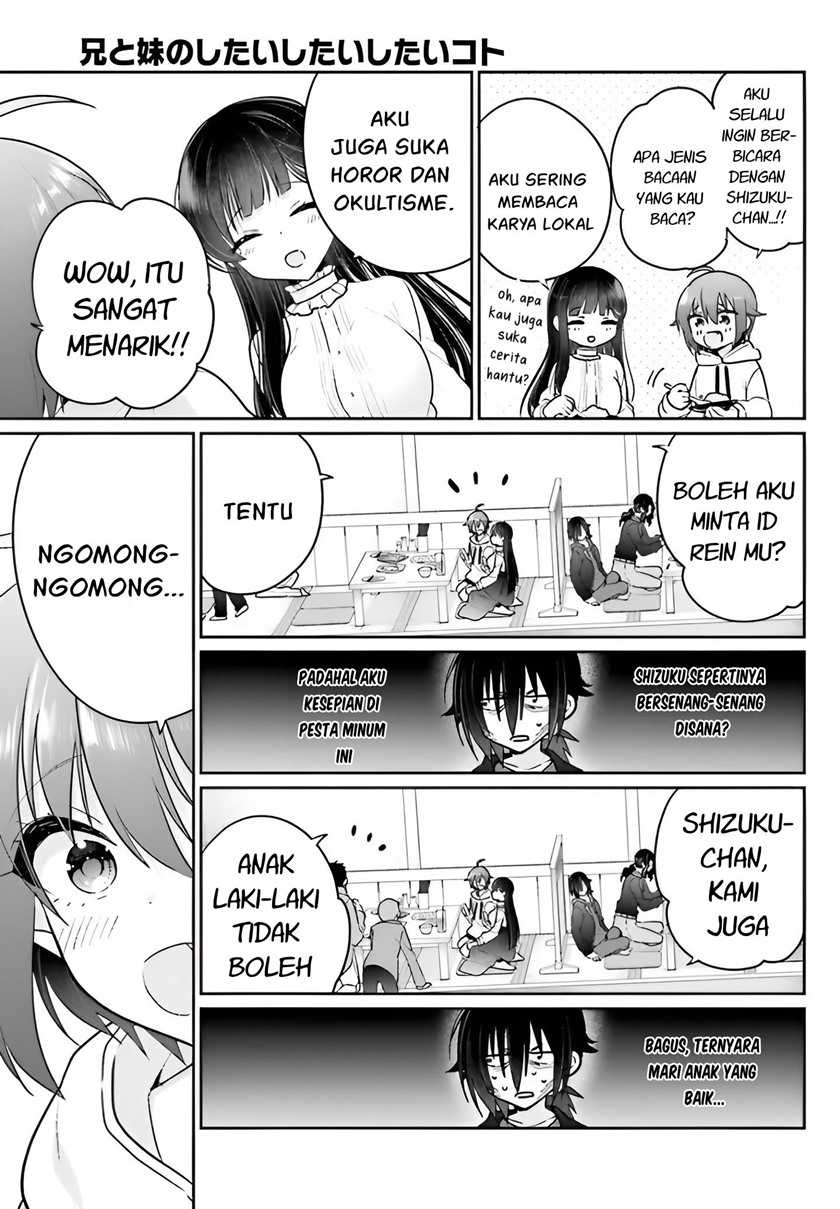 Ani to Imouto no Shitai Shitai Shitai Koto Chapter 04 Gambar 22