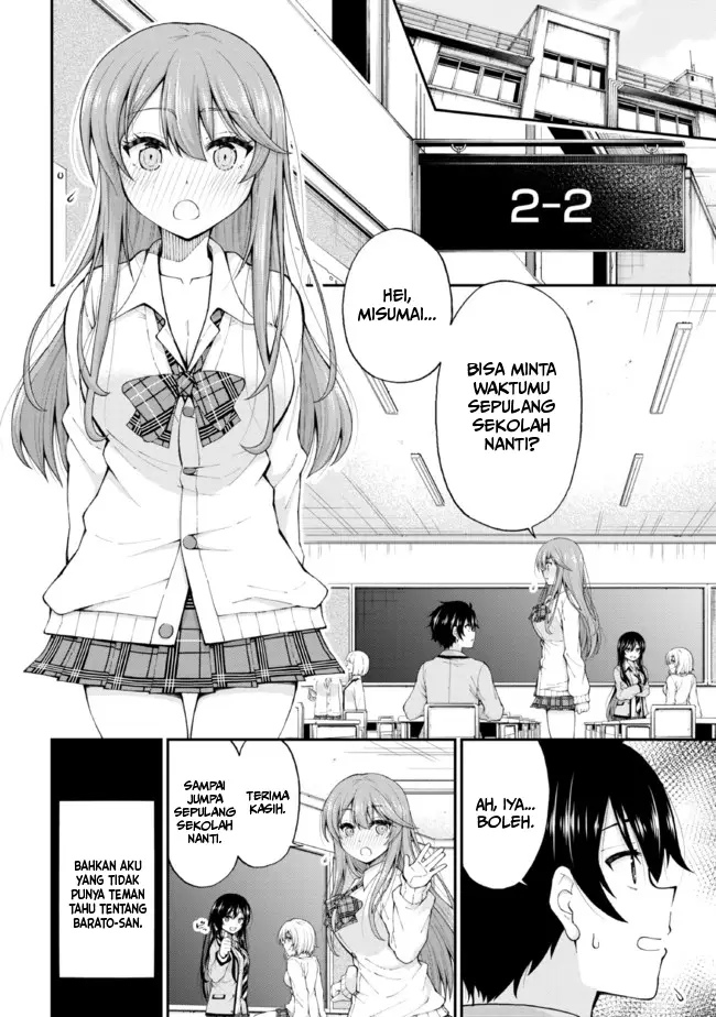 Baca Manga Inkya no Boku ni Batsu Game ni Kokuhaku Shitekita Hazu no Gyaru ga, Doumitemo Boku ni Betahore Desu Chapter 01.2 Gambar 2