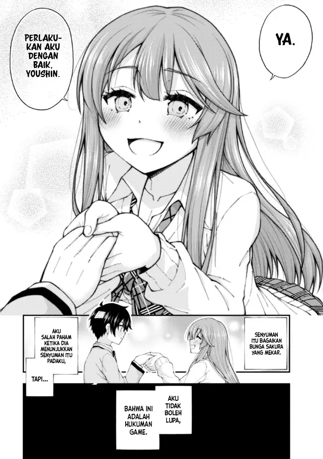 Inkya no Boku ni Batsu Game ni Kokuhaku Shitekita Hazu no Gyaru ga, Doumitemo Boku ni Betahore Desu Chapter 01.2 Gambar 30