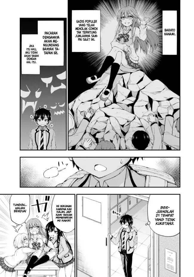 Inkya no Boku ni Batsu Game ni Kokuhaku Shitekita Hazu no Gyaru ga, Doumitemo Boku ni Betahore Desu Chapter 01.1 Gambar 12